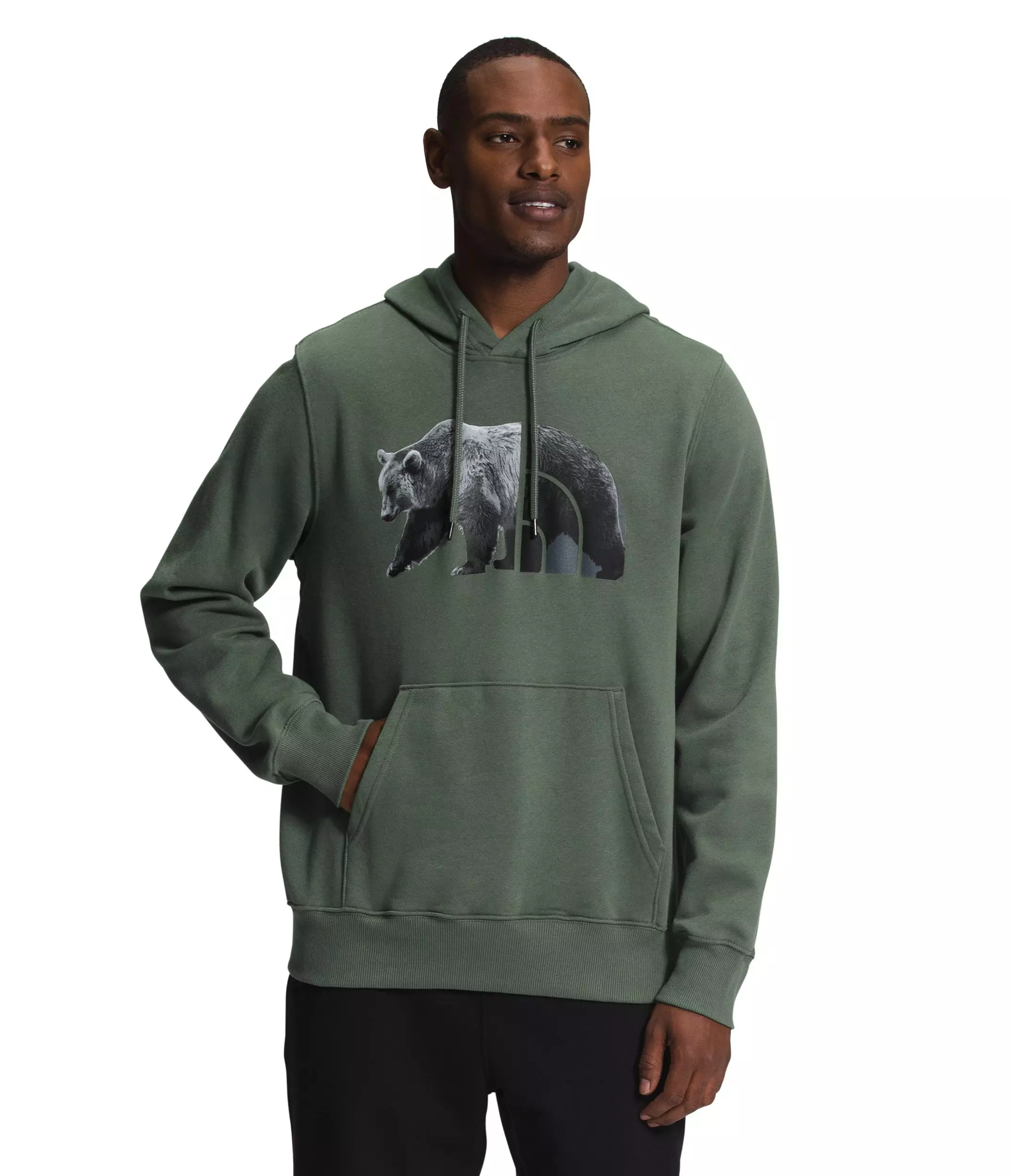 North face shop bear hoodie